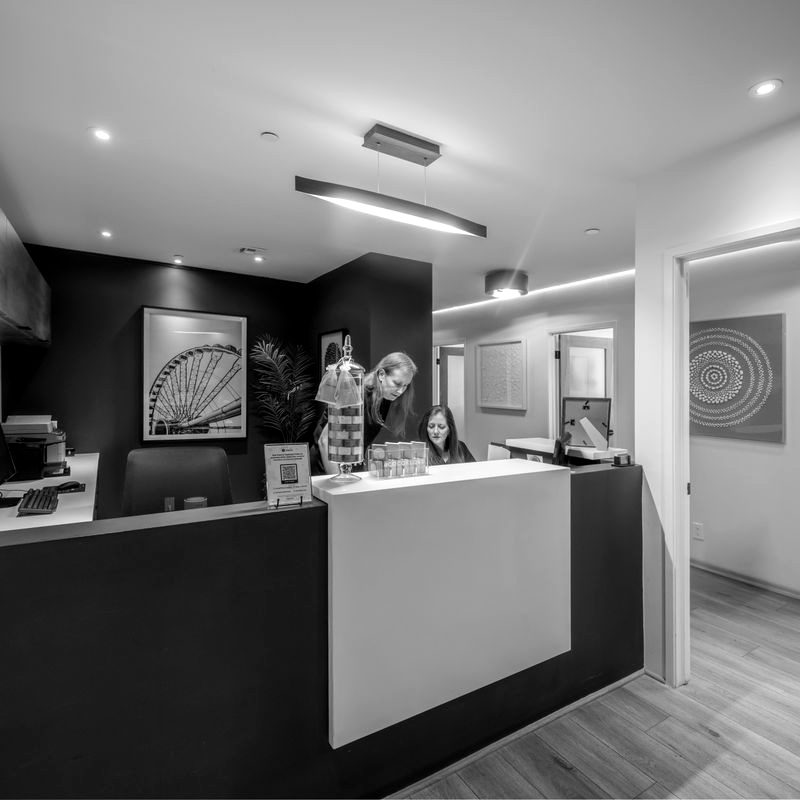 Reception area